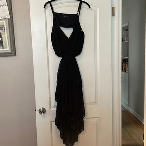 Black express cut out dress